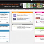 Netvibes-Site der Biblioteca de la Universidad de Navarra