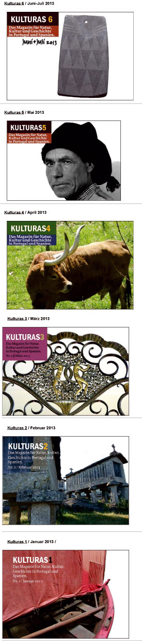 Kulturas – das Magazin für Natur, Kultur und Geschichte in Portugal und Spanien