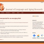 Erste Ausgabe der neuen Open-Access-Zeitschrift JLAR erschienen: Journal of Language and Aging Research