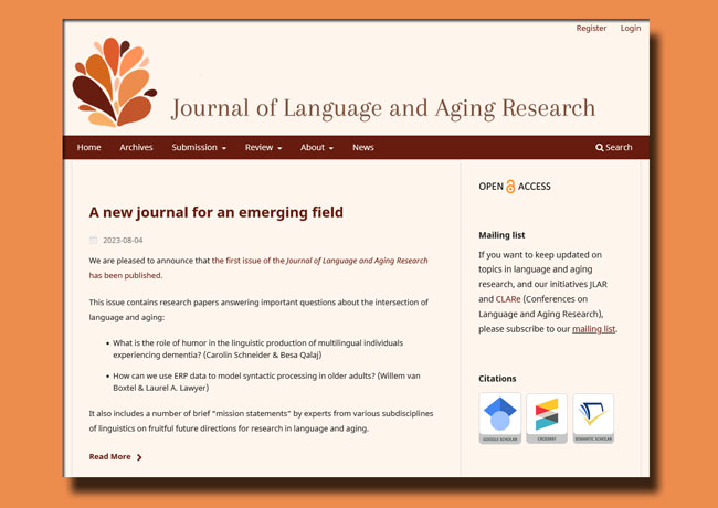 Journal of Language and Aging Research