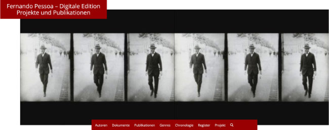 Fernando Pessoa – Digitale Edition. Projekte und Publikationen