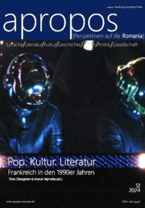 apropos [Perspektiven auf die Romania]: Pop. Kultur. Literatur. Frankreich in den 1990er Jahren