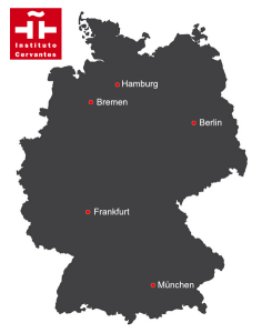 Standorte der Cervantes-Institute in Deutschland